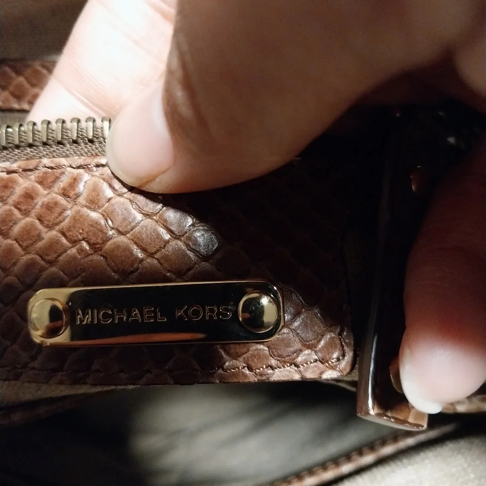 🔥Rare Michael Kors Python Bag - Picture 7 of 16